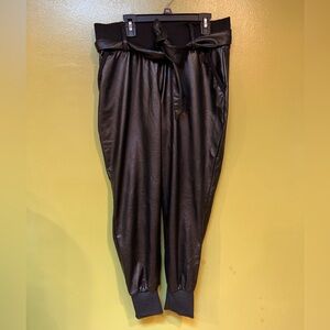 WORN ONCE FAUX LEATHER PANTS!